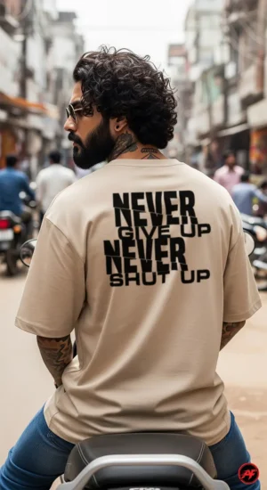 Never Give Up Never Shut Up FB